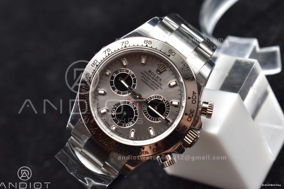 SS 116520 Daytona Best 904L SA 1:1 Bracelet Grey 422 Dial FreshLook And BTF Case Edition 1012